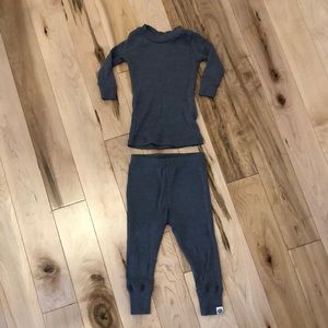 NUI matching merino silk set